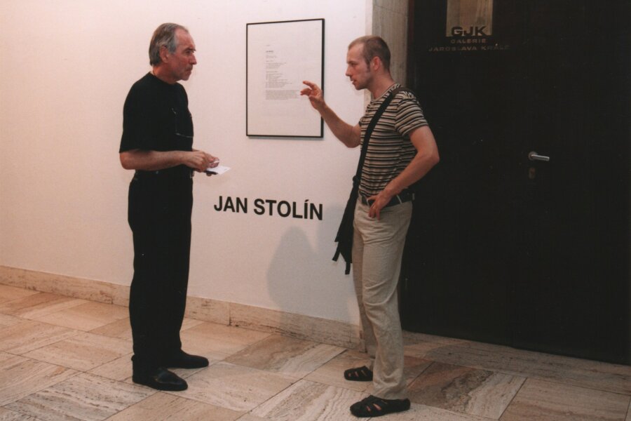zleva Pavel Liška, Jan Stolín
